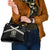 Jamaica Shoulder Handbag Coat Of Arms With Rastafarian Lion Silver Color - Wonder Print Shop