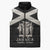 Personalized Jamaica Sleeveless Puffer Jacket Coat Of Arms With Rastafarian Lion Silver Color - Wonder Print Shop