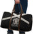 Jamaica Travel Bag Coat Of Arms With Rastafarian Lion Silver Color - Wonder Print Shop