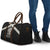 Jamaica Travel Bag Coat Of Arms With Rastafarian Lion Silver Color - Wonder Print Shop