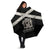 Jamaica Umbrella Coat Of Arms With Rastafarian Lion Silver Color - Wonder Print Shop