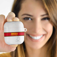 Angola Football AirPods Case Avante Palancas Negras - White - Wonder Print Shop