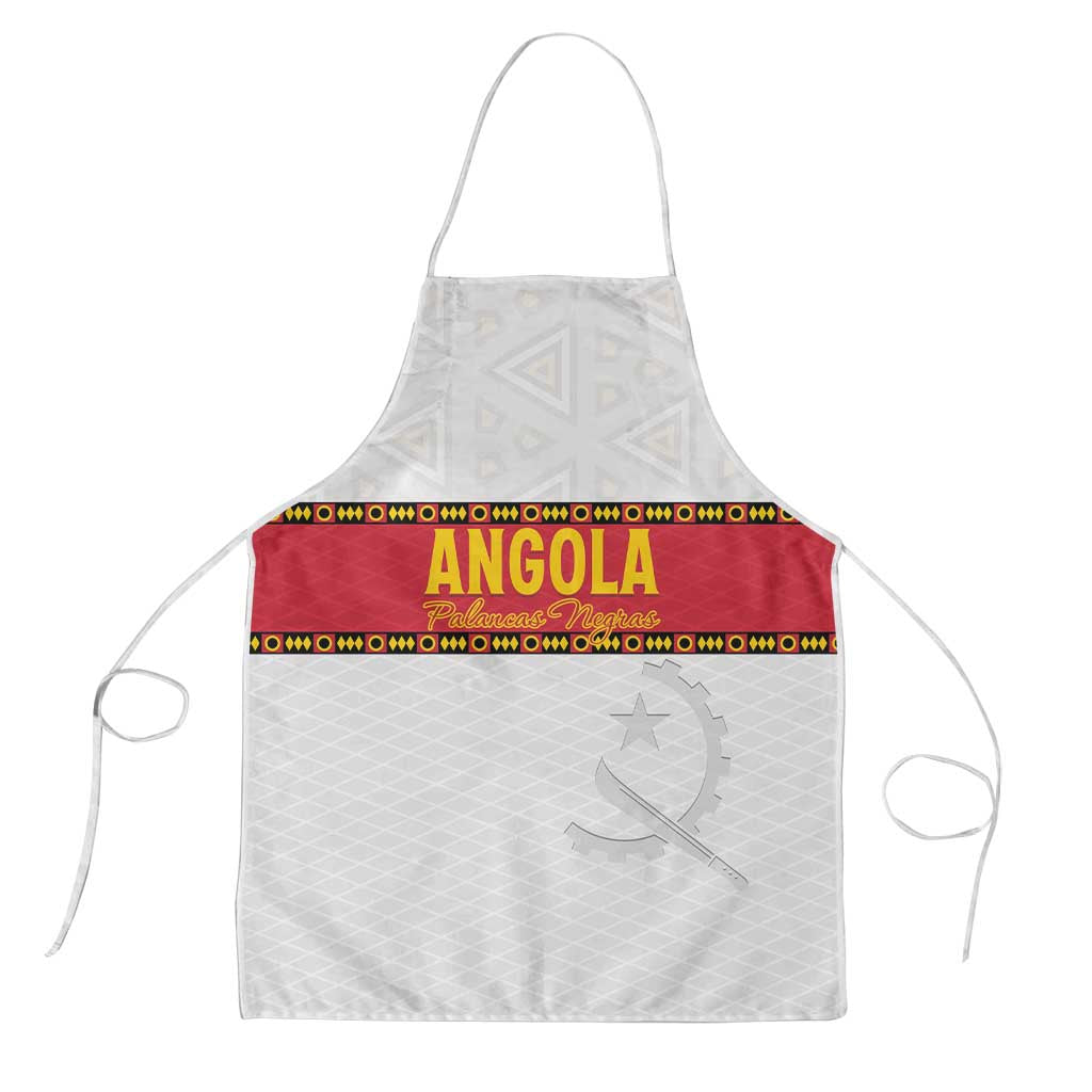 Angola Football Apron Avante Palancas Negras - White - Wonder Print Shop