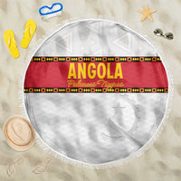 Angola Football Beach Blanket Avante Palancas Negras - White - Wonder Print Shop