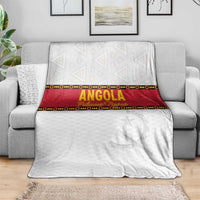 Angola Football Blanket Avante Palancas Negras - White - Wonder Print Shop