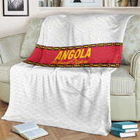 Angola Football Blanket Avante Palancas Negras - White - Wonder Print Shop