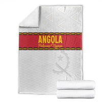 Angola Football Blanket Avante Palancas Negras - White - Wonder Print Shop