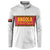 Custom Angola Football Button Sweatshirt Avante Palancas Negras - White - Wonder Print Shop