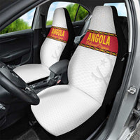 Angola Football Car Seat Cover Avante Palancas Negras - White - Wonder Print Shop