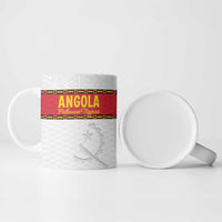 Custom Angola Football Ceramic Mug Avante Palancas Negras - White - Wonder Print Shop