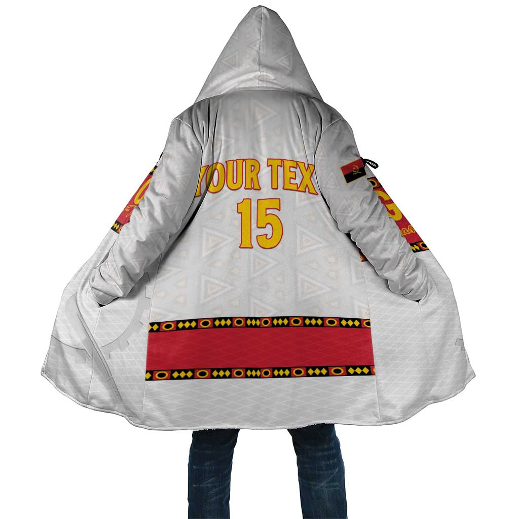 Custom Angola Football Cloak Avante Palancas Negras - White - Wonder Print Shop
