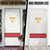 Angola Football Door Cover Avante Palancas Negras - White - Wonder Print Shop