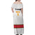 Custom Angola Football Family Matching Off Shoulder Maxi Dress and Hawaiian Shirt Avante Palancas Negras - White - Wonder Print Shop