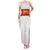 Custom Angola Football Family Matching Tank Maxi Dress and Hawaiian Shirt Avante Palancas Negras - White - Wonder Print Shop