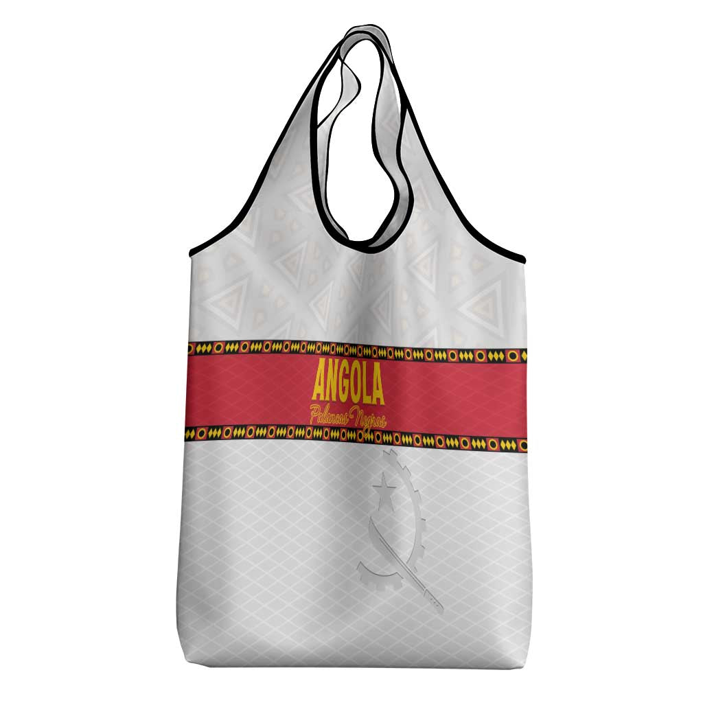 Angola Football Grocery Bag Avante Palancas Negras - White - Wonder Print Shop