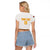 Custom Angola Football Raglan Cropped T Shirt Avante Palancas Negras - White - Wonder Print Shop