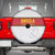 Angola Football Spare Tire Cover Avante Palancas Negras - White - Wonder Print Shop