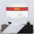Angola Football Tapestry Avante Palancas Negras - White - Wonder Print Shop