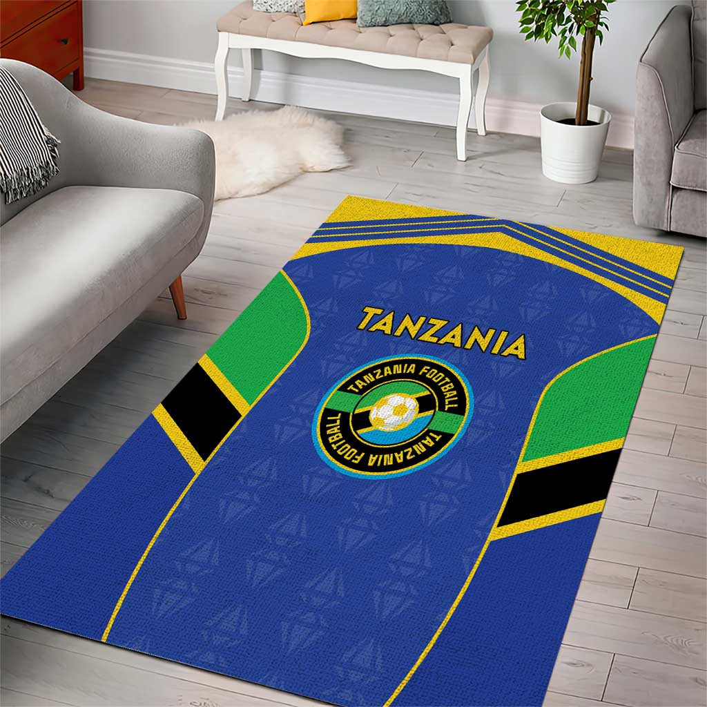 Tanzania Football Area Rug Go Taifa Stars Go - Wonder Print Shop