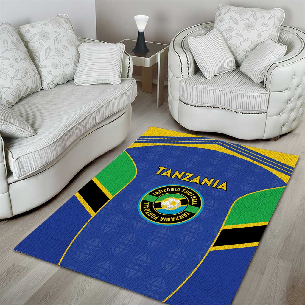 Tanzania Football Area Rug Go Taifa Stars Go - Wonder Print Shop