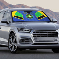 Tanzania Football Auto Sun Shade Go Taifa Stars Go - Wonder Print Shop