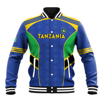 Custom Tanzania Football Baseball Jacket Go Taifa Stars Go - Wonder Print Shop