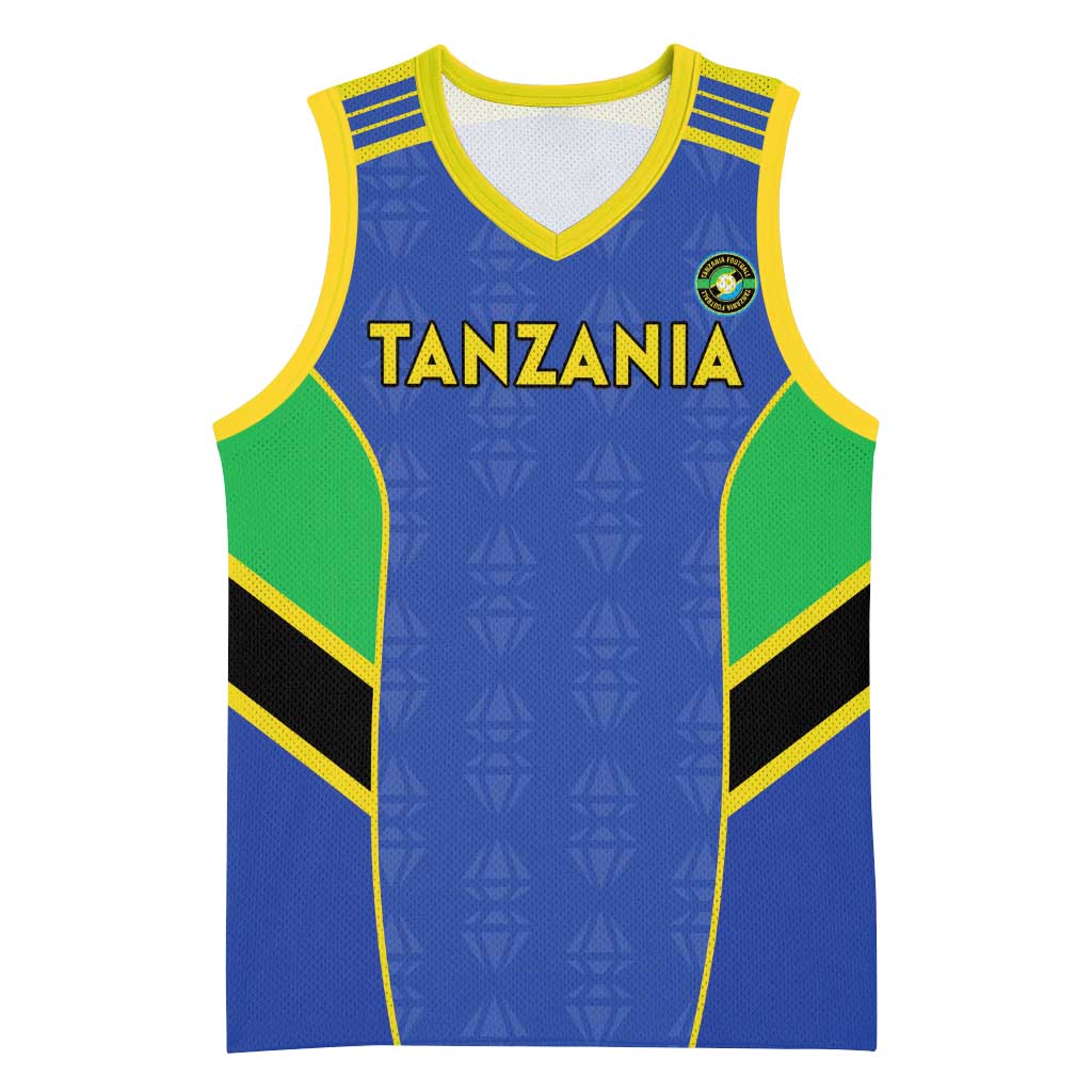 Custom Tanzania Football Basketball Jersey Go Taifa Stars Go - Wonder Print Shop