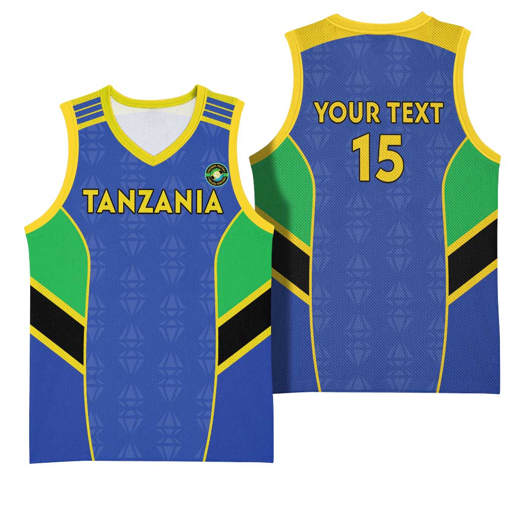 Custom Tanzania Football Basketball Jersey Go Taifa Stars Go - Wonder Print Shop