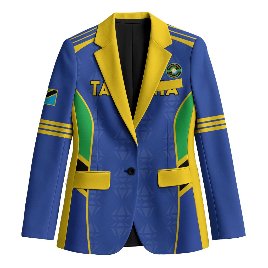 Custom Tanzania Football Blazer Go Taifa Stars Go - Wonder Print Shop