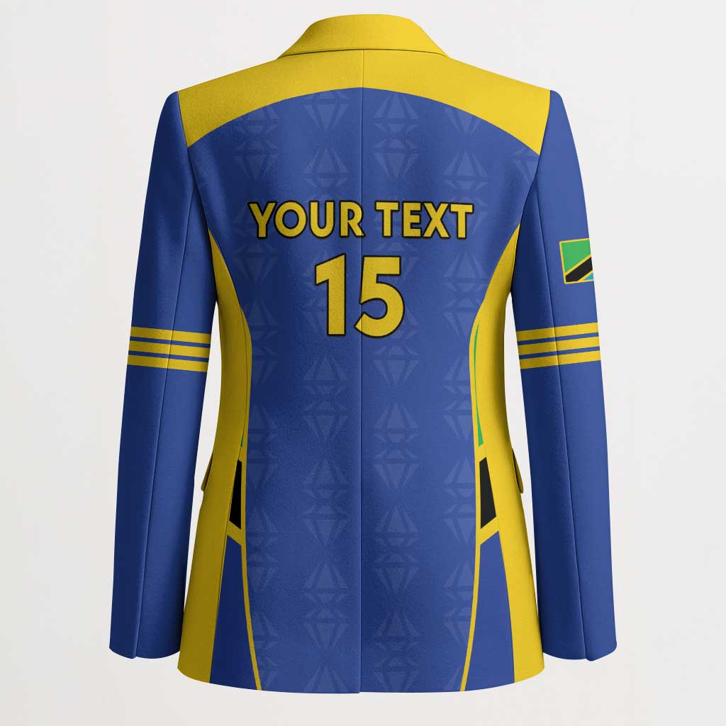 Custom Tanzania Football Blazer Go Taifa Stars Go - Wonder Print Shop