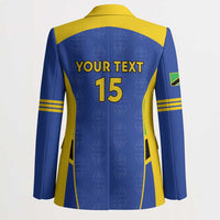 Custom Tanzania Football Blazer Go Taifa Stars Go - Wonder Print Shop
