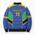 Custom Tanzania Football Bomber Puffer Jacket Go Taifa Stars Go - Wonder Print Shop