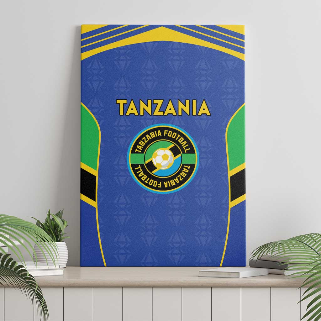 Tanzania Football Canvas Wall Art Go Taifa Stars Go - Wonder Print Shop