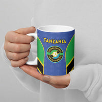 Custom Tanzania Football Ceramic Mug Go Taifa Stars Go - Wonder Print Shop
