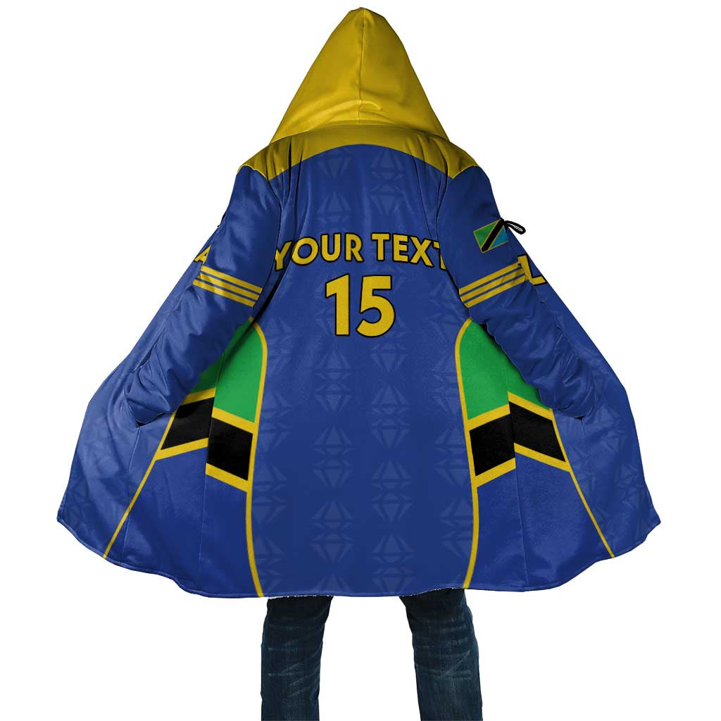 Custom Tanzania Football Cloak Go Taifa Stars Go - Wonder Print Shop