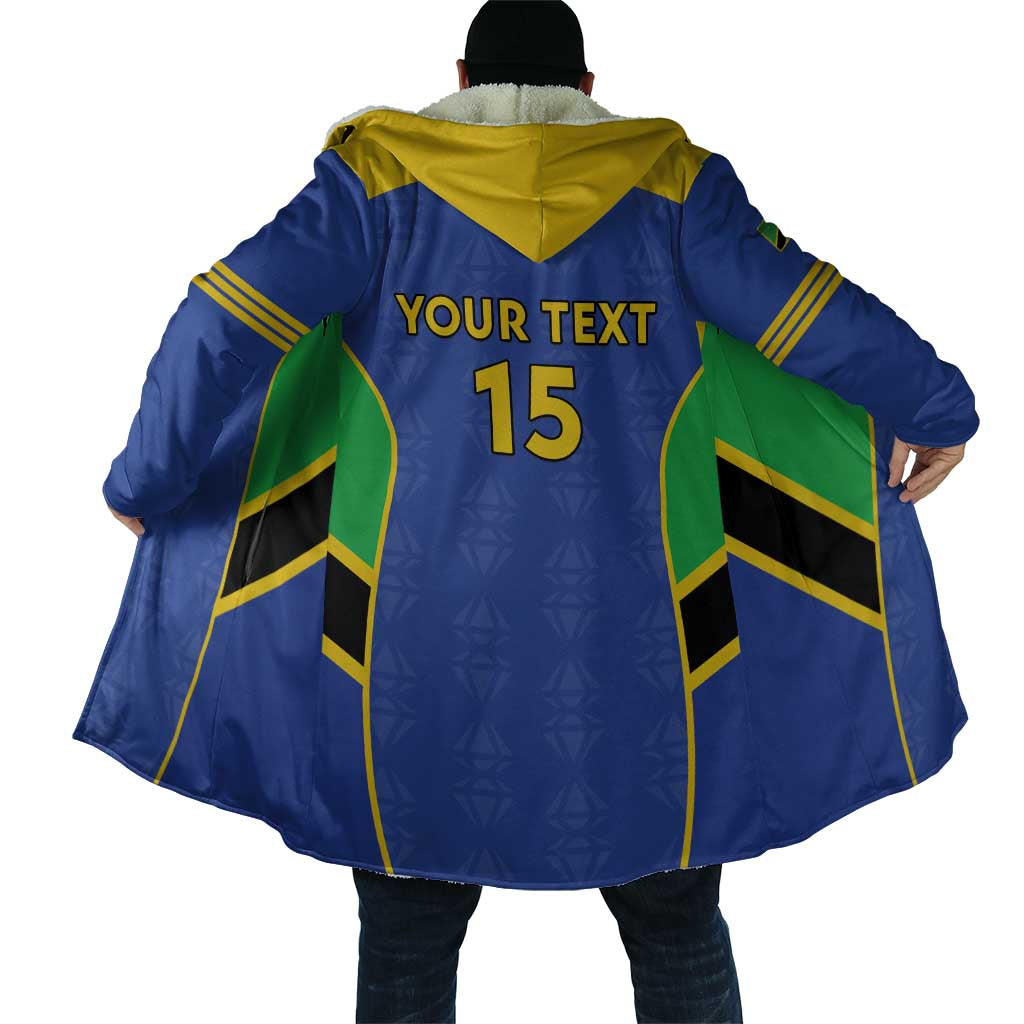 Custom Tanzania Football Cloak Go Taifa Stars Go - Wonder Print Shop