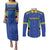 Custom Tanzania Football Couples Matching Puletasi and Long Sleeve Button Shirt Go Taifa Stars Go - Wonder Print Shop