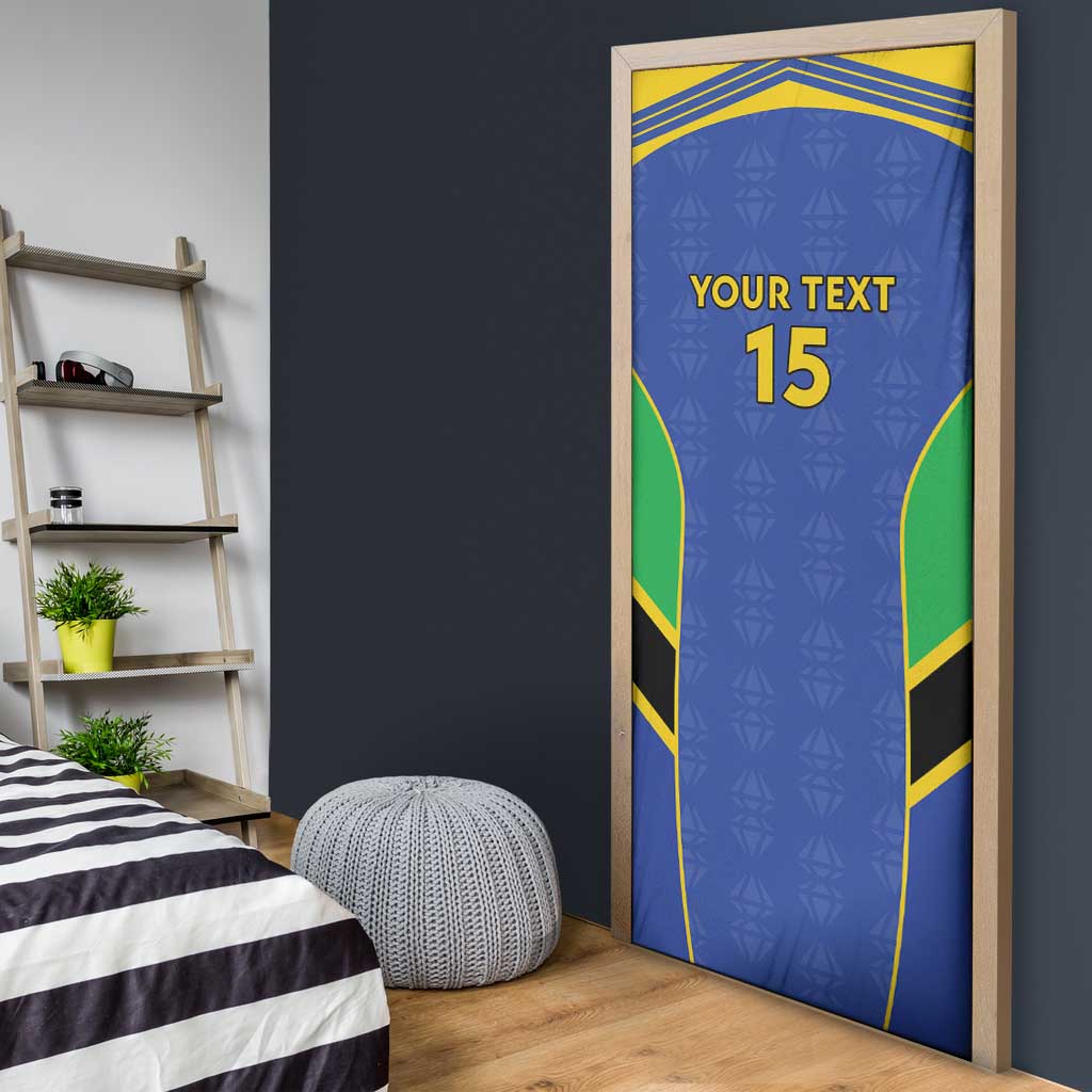 Tanzania Football Door Cover Go Taifa Stars Go - Wonder Print Shop