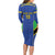 Custom Tanzania Football Family Matching Long Sleeve Bodycon Dress and Hawaiian Shirt Go Taifa Stars Go - Wonder Print Shop