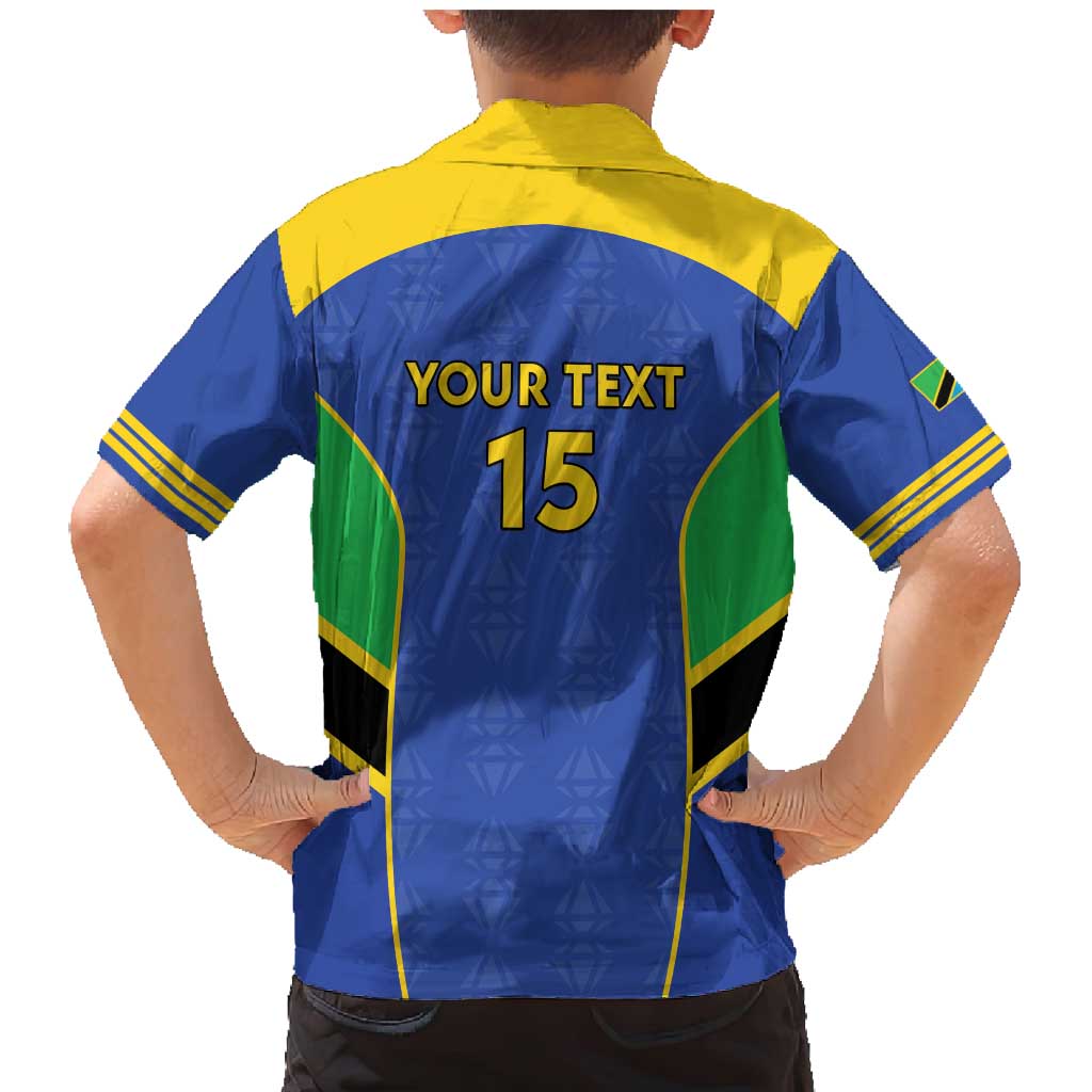 Custom Tanzania Football Family Matching Mermaid Dress and Hawaiian Shirt Go Taifa Stars Go - Wonder Print Shop