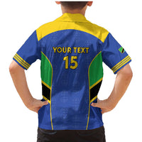 Custom Tanzania Football Family Matching Mermaid Dress and Hawaiian Shirt Go Taifa Stars Go - Wonder Print Shop