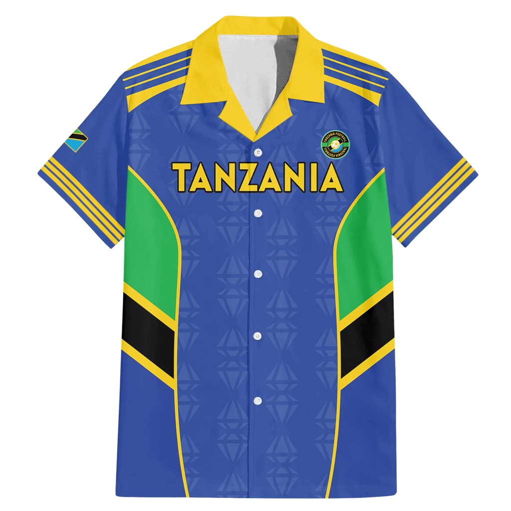 Custom Tanzania Football Family Matching Mermaid Dress and Hawaiian Shirt Go Taifa Stars Go - Wonder Print Shop