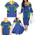 Custom Tanzania Football Family Matching Off The Shoulder Long Sleeve Dress and Hawaiian Shirt Go Taifa Stars Go - Wonder Print Shop