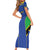Custom Tanzania Football Family Matching Short Sleeve Bodycon Dress and Hawaiian Shirt Go Taifa Stars Go - Wonder Print Shop