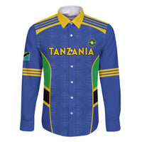 Custom Tanzania Football Family Matching Tank Maxi Dress and Hawaiian Shirt Go Taifa Stars Go - Wonder Print Shop