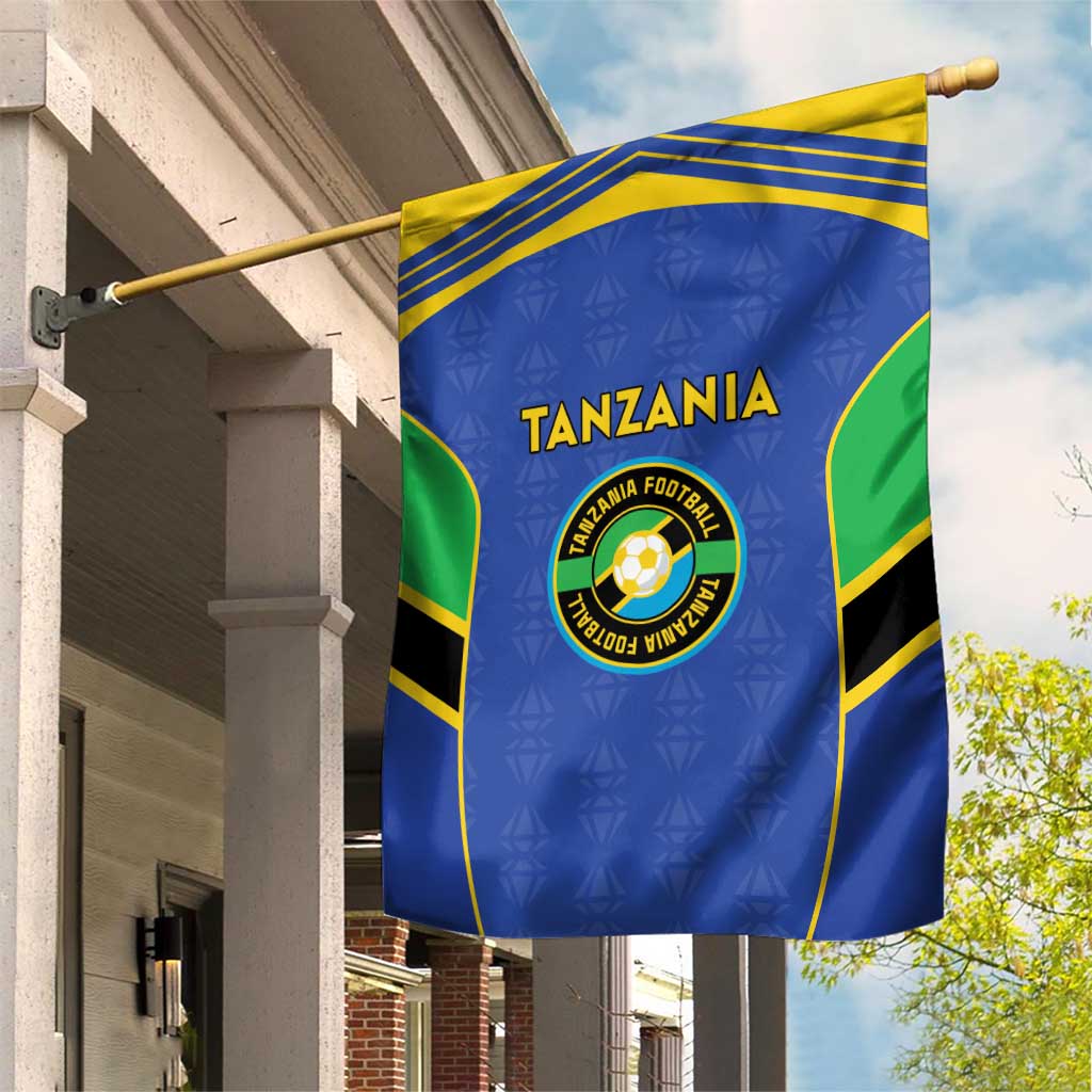 Tanzania Football Garden Flag Go Taifa Stars Go - Wonder Print Shop