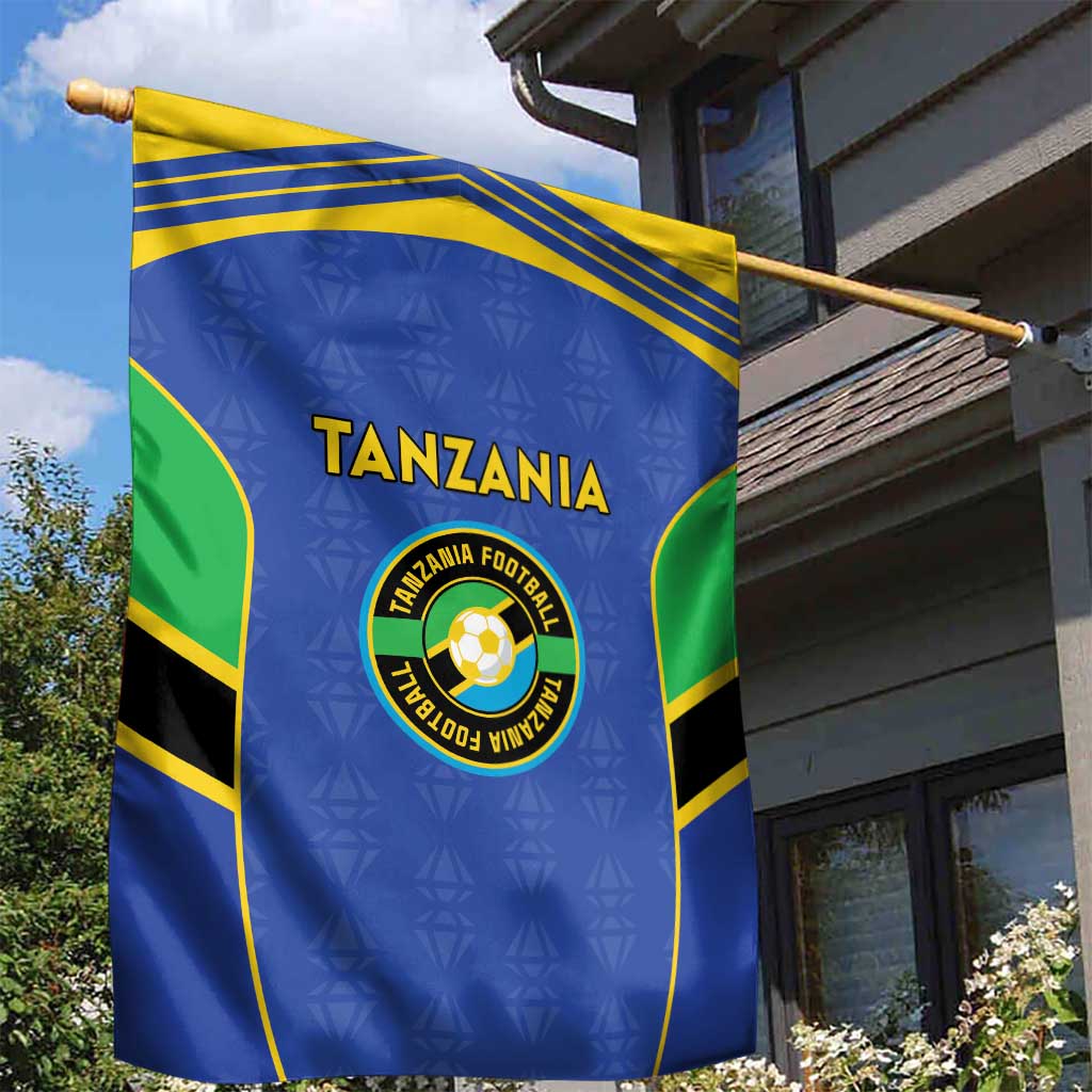 Tanzania Football Garden Flag Go Taifa Stars Go - Wonder Print Shop