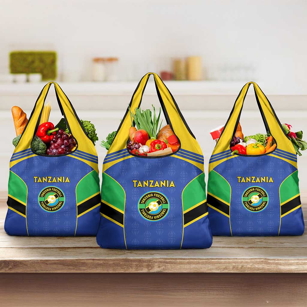 Tanzania Football Grocery Bag Go Taifa Stars Go - Wonder Print Shop