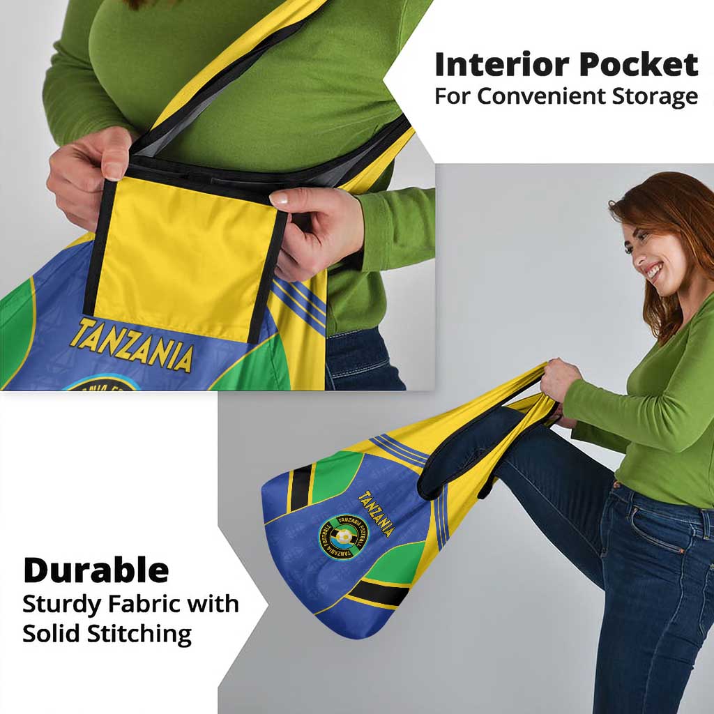 Tanzania Football Grocery Bag Go Taifa Stars Go - Wonder Print Shop