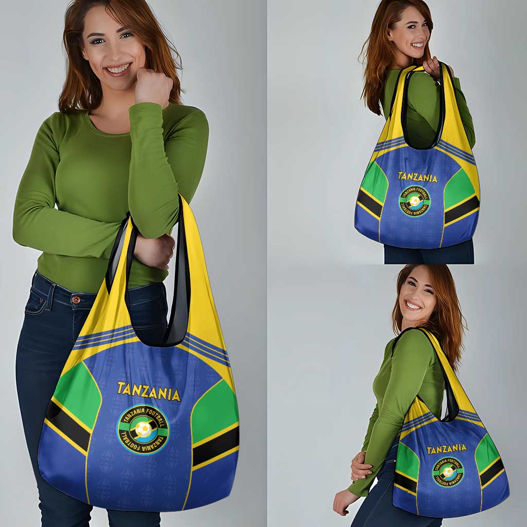 Tanzania Football Grocery Bag Go Taifa Stars Go - Wonder Print Shop